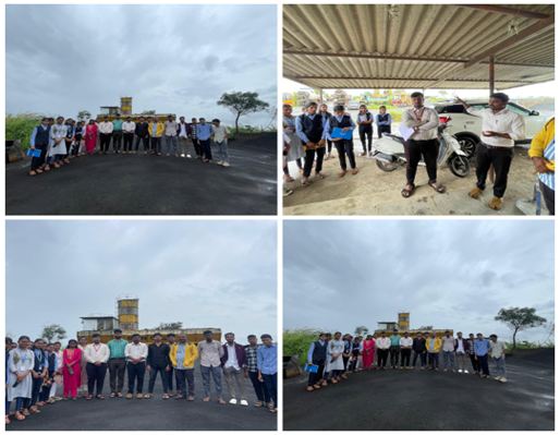 Construction Site Visit at “Ultratech RMC Plant” Gadhinglaj.